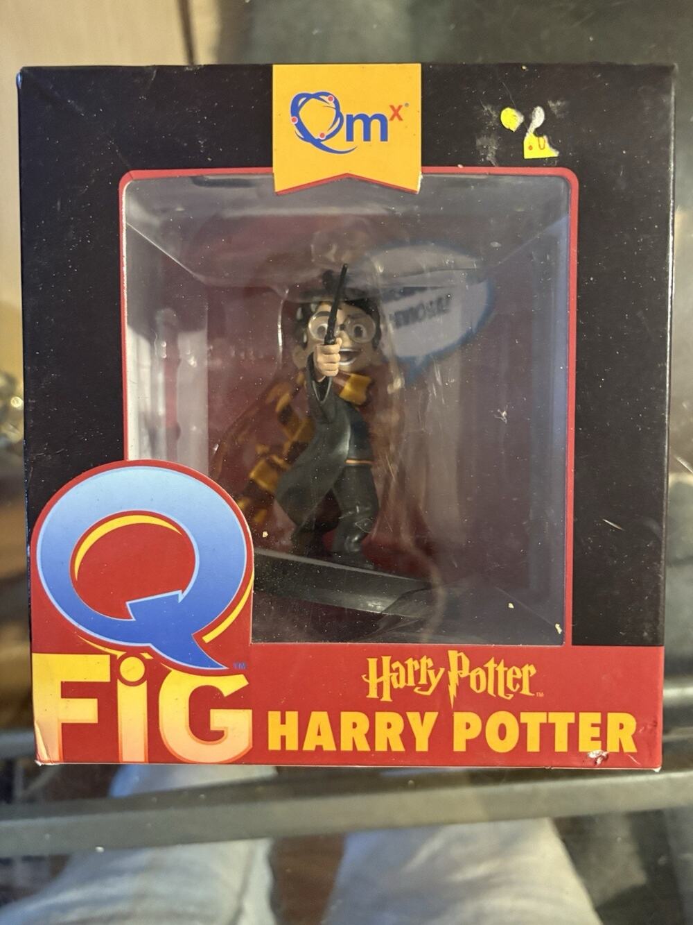 Harry Potter Harry's First Spell Figure Q-Fig Quantum Mechanix 2016 Unopened